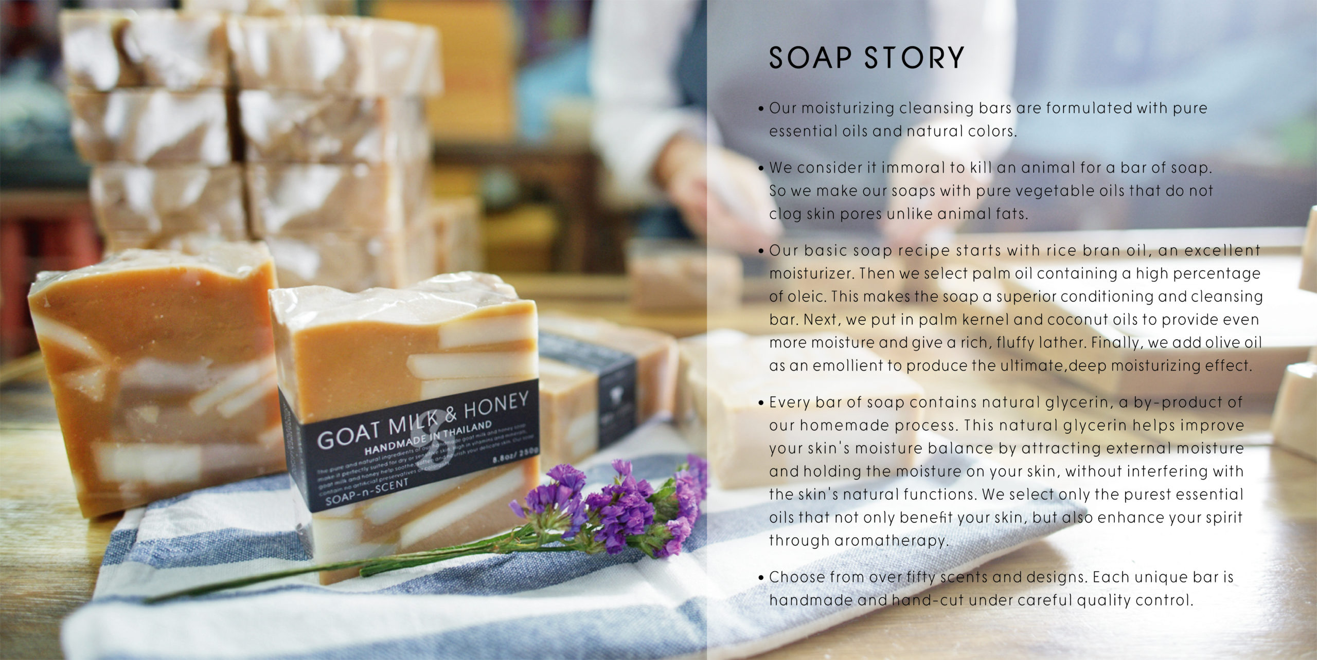 HANDMADE SOAP AND SPA PRODUCTS THAILAND - SOAP-n-SCENT