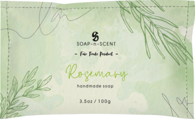 Rosemary Soap Stitched Sachet